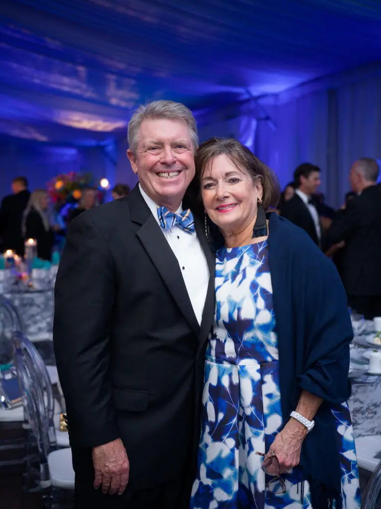 Joe & Cathy Cleary at the Houston Zoo 'A Starry Night in the Galápagos' gala (Photo by Daniel Ortiz)