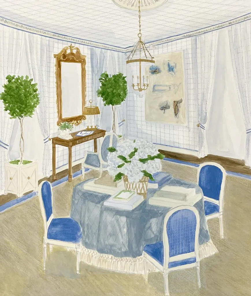 Dining Room (Mark D. Sikes, Inc.)
