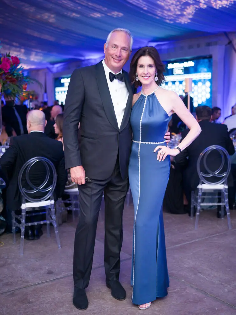 Bobby & Phoebe Tudor at the Houston Zoo 'A Starry Night in the Galápagos' gala  (Photo by Daniel Ortiz)