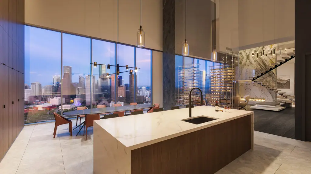 Spanning 6,362 square feet, Penthouse 3502 is the epitome of contemporary sophistication.