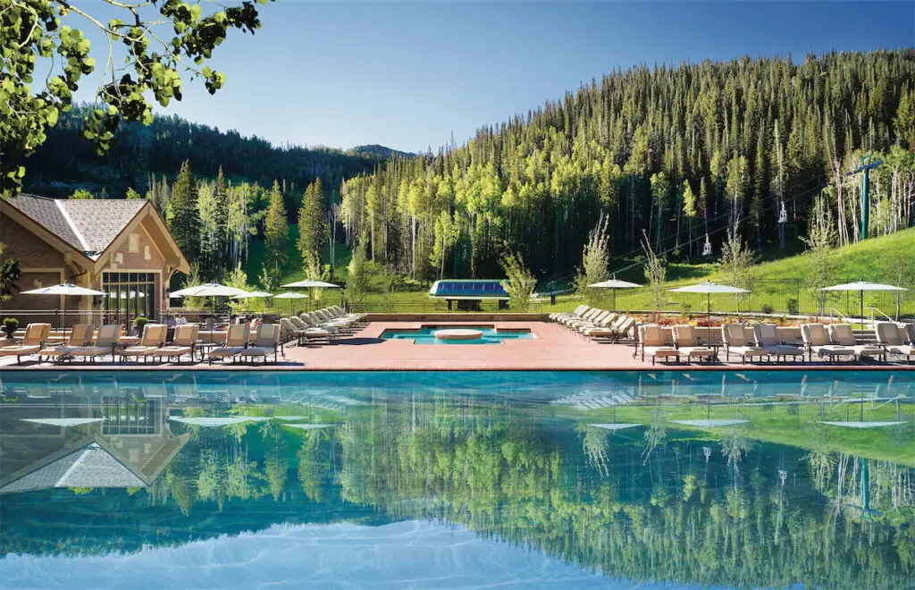 Montage Deer Valley Resort offers a heated outdoor pool.