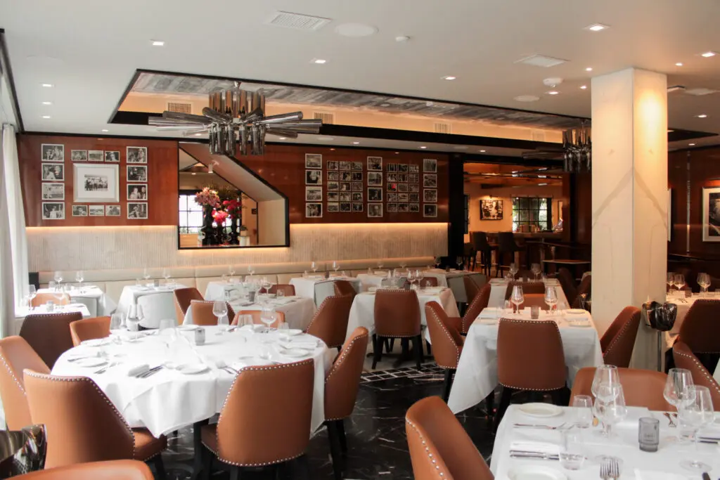 The main dining room of the new La Griglia speaks to a more sophisticated vibe than that of the original (Photo courtesy of Landry's Inc.)