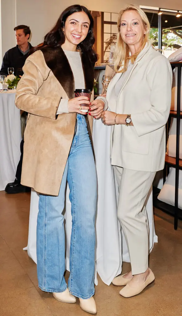 Bailey Polkinghorn, Allison Seidler at Luxury Bed