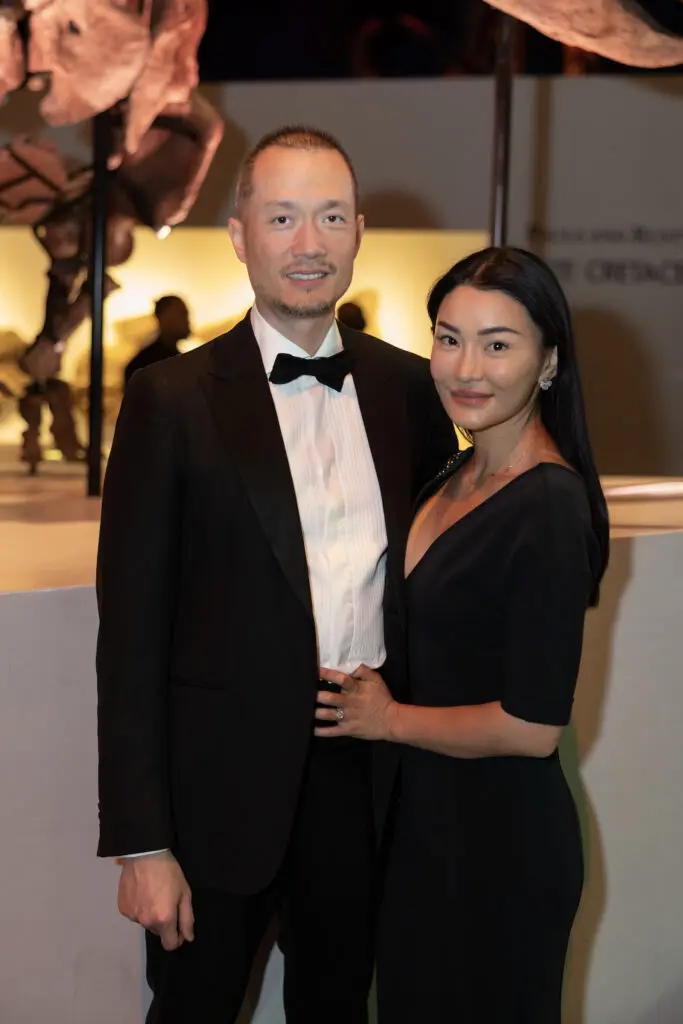 David & Sky Chao at the preview of the re-imagined HMNS Welch Hall: Matter & Motion (Photo by Mike Rathke, HMNS Photographer)