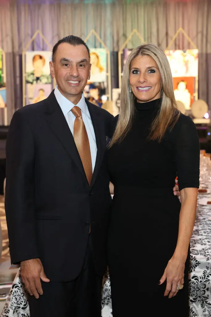 Dr. Devinder & Gina Bhatia, honoree, at the Women of Substance luncheon.  (Photo by Priscilla Dickson)