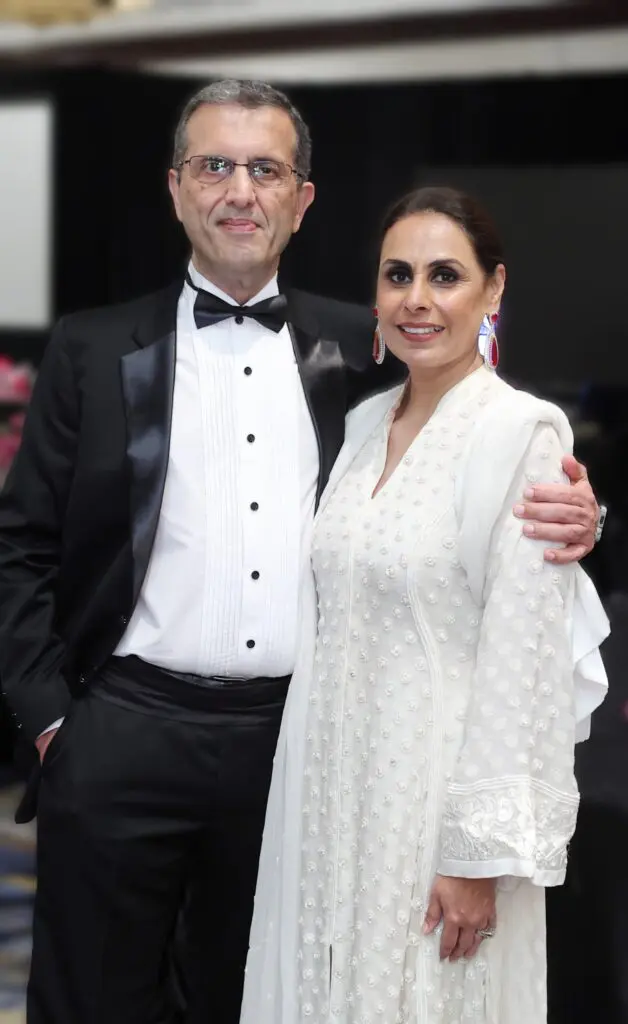 Dr. Faisal & Tehmina Masud at Interfaith Ministries annual Tapestry Gala at the Hilton Americas-Houston. (Photo by Quy Tran)
