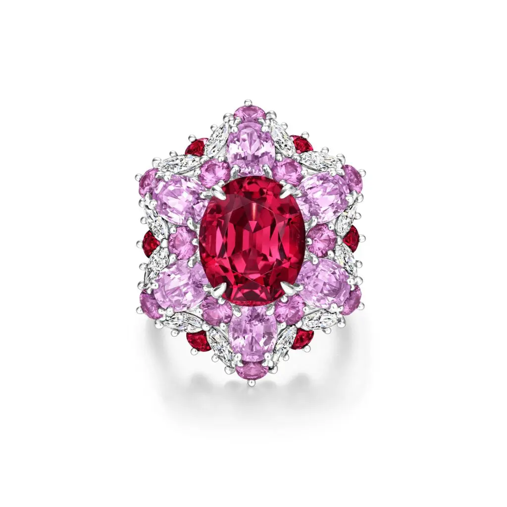 Harry Winston Winston Candy Red Spinel Ring
