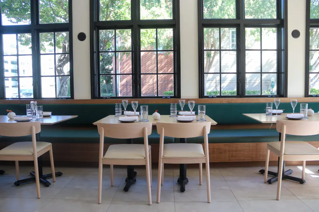 The Sun Room at Katami is a cheerful place and a great spot for a standout meal. (Photo by Casey Giltner)