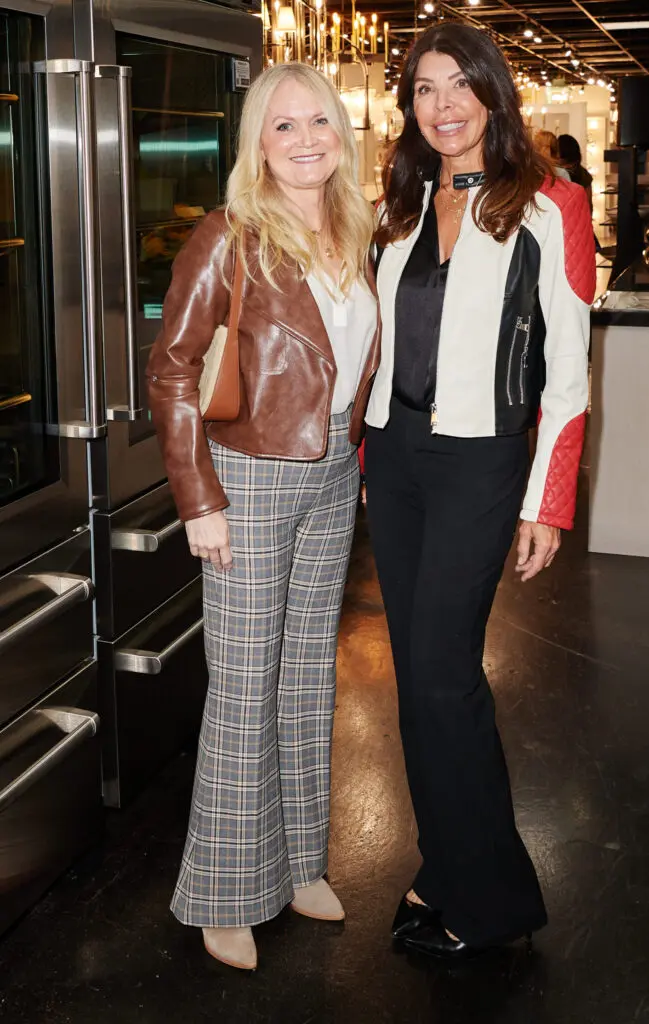 Kim Dinota, Tracy McNeese at Monogram event at Capital Distributing