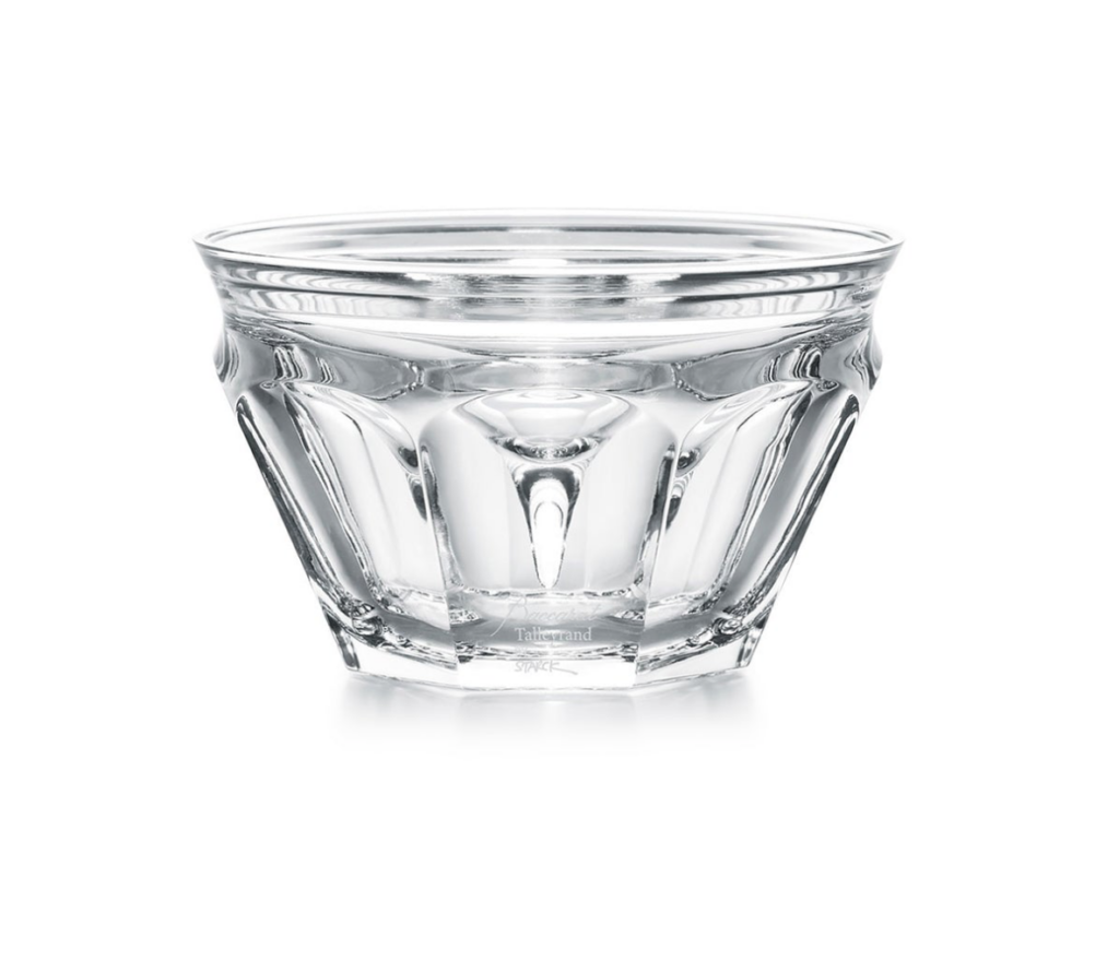 Baccarat Harcourt Talleyrand caviar bowl ($800), available at The Conservatory and theconservatorynyc.com