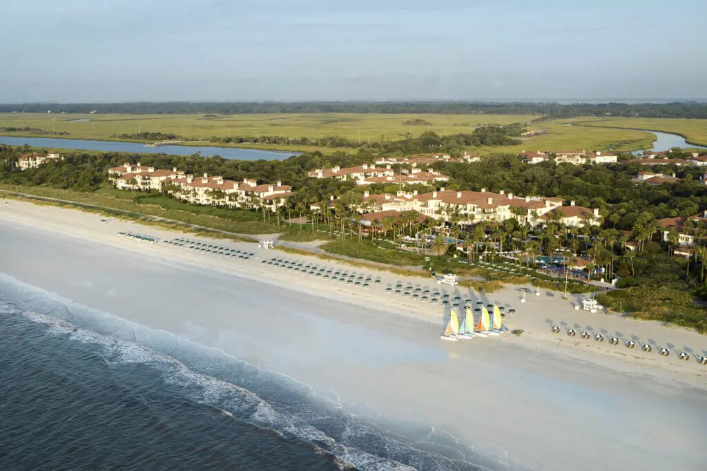 Sea Island's proximity to nature is special, with access to miles of white sand beach, salt marsh land and tree lined forests to explore.  (Photo courtesy of Sea Island)