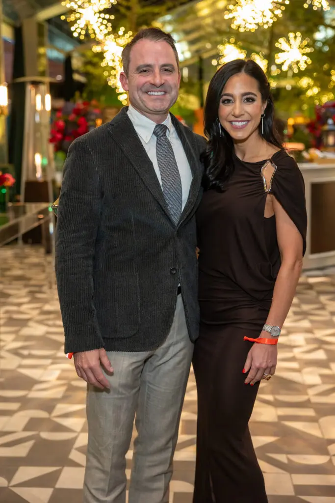 Chairs Steve & Holly Radom at Texas Children's Hospital Ambassadors holiday party held at the Montrose Collective. (Photo by Jenny Antill/Texas Children's Hospital)