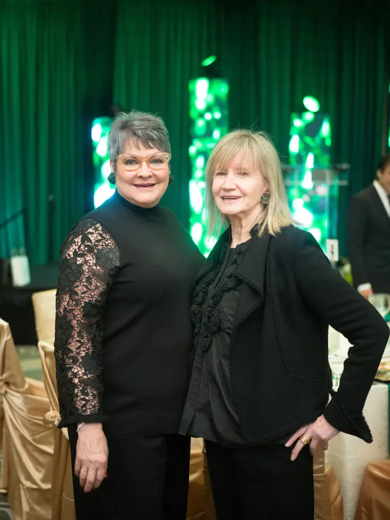 Cissy Segall Davis, Maggi Jones at The Social Book's Houston Treasures awards dinner  (Photo by Daniel Ortiz)