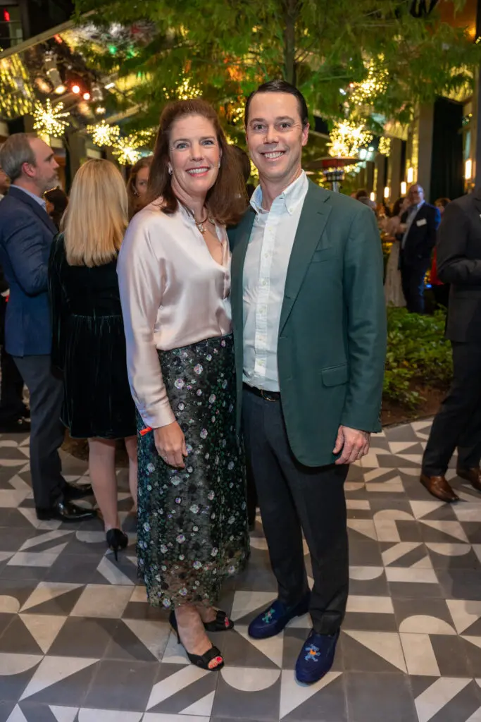 Jennifer & Chris LaPorte at Texas Children's Hospital Ambassadors holiday party held at the Montrose Collective. (Photo by Jenny Antill/Texas Children's Hospital)