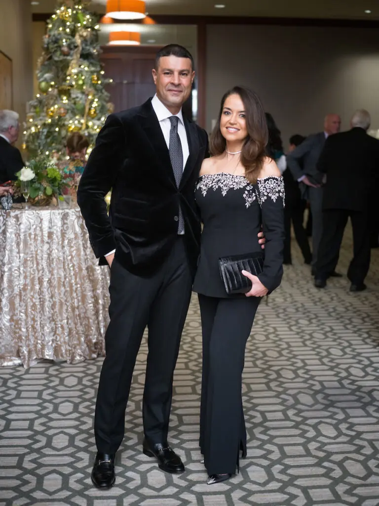 Omar Alaoui & Maria Moncada-Alaoui at The Social Book's Houston Treasures awards dinner (Photo by Daniel Ortiz)