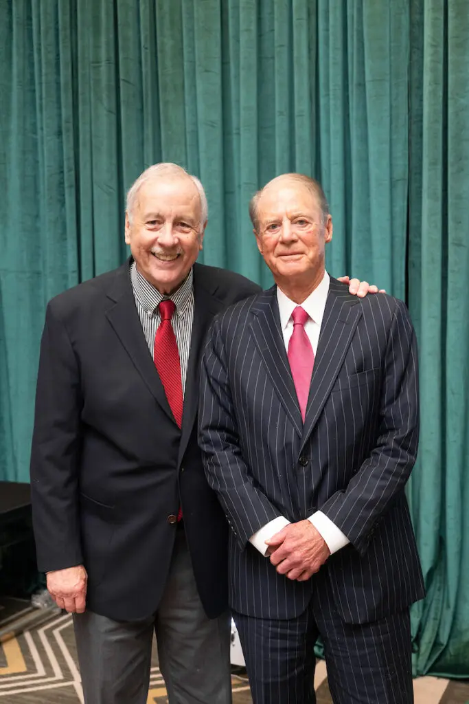Ed McMahon, J.P. Bryan at The Social Book's Houston Treasures awards dinner  at the Omni Houston Hotel (Photo by Daniel Ortiz)