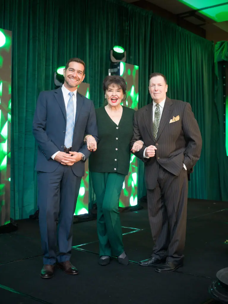 Sami Shbeeb, Warner Roberts, Scott Evans at The Social Book's Houston Treasures awards dinner at the Omni Houston Hotel (Photo by Daniel Ortiz) 