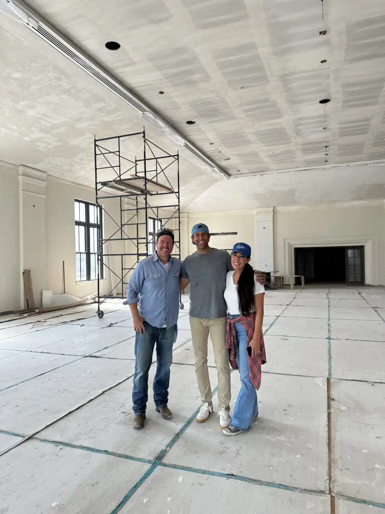 Chip and Joanna partnered with AJ Capital Partners founder Ben Weprin. (Photo Courtesy of Magnolia Network)