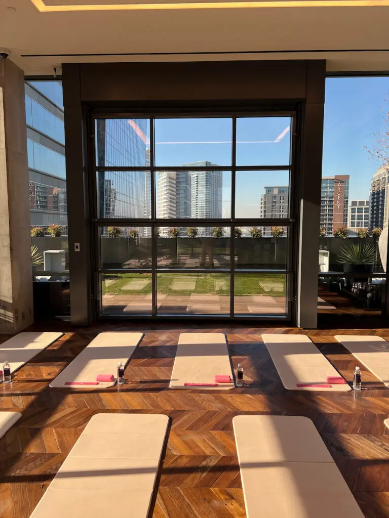 Forma Pilates has studios in Los Angeles and New York, but is exclusively popping up in Dallas at Hotel Swexan. 