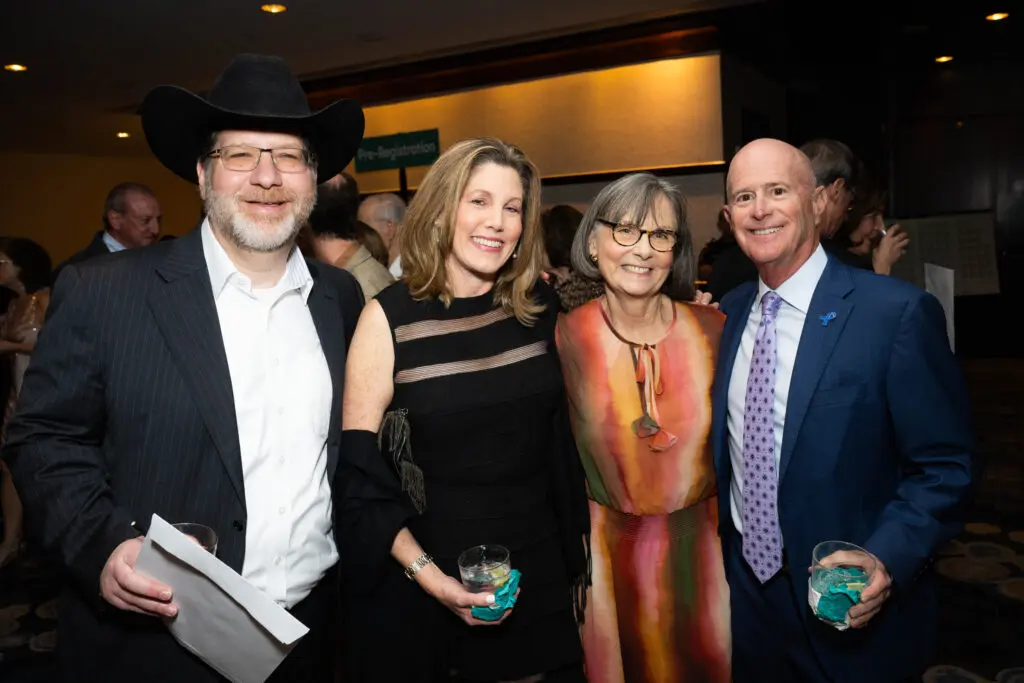 Jonathan & Alisha Risch, Joy & Joe Kaplan (Photo by Mark Katz, Michelle West, Jeff Fitlow)