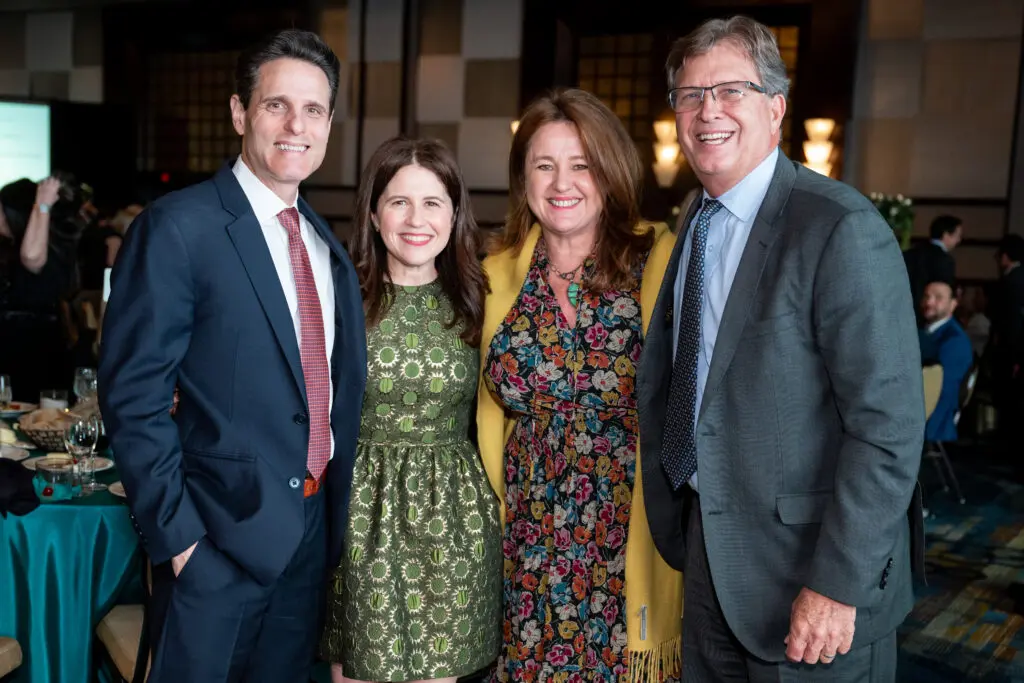Lee Haversham, Lisa Helfman, Anne-Laure & Steve Stephens (Photo by Mark Katz, Michelle West, Jeff Fitlow)