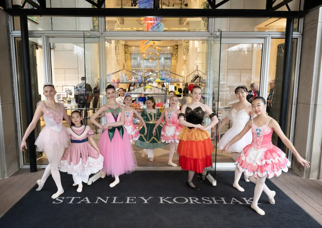 Nutcracker performers from the Chamberlin Ballet (Photo by George Fiala)
