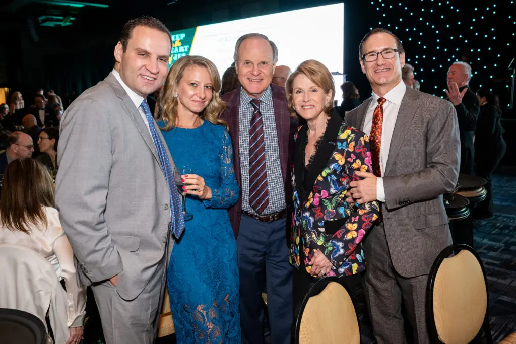 Richard & Alina Dovere, Jay & Carolyn Kaplan, Dean Putterman (Photo by Mark Katz, Michelle West, Jeff Fitlow)
