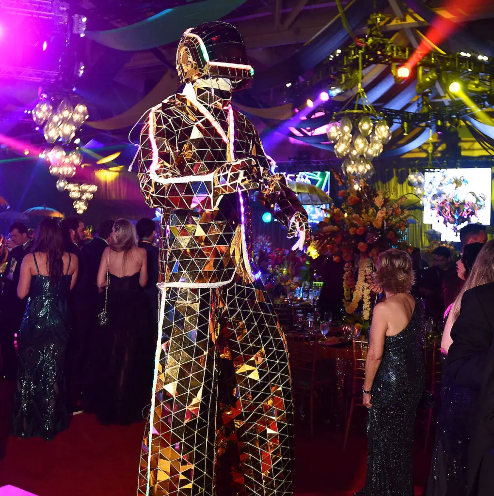 Entertainers at the San Luis Salute in Galveston. (Photo by Dave Rossman)