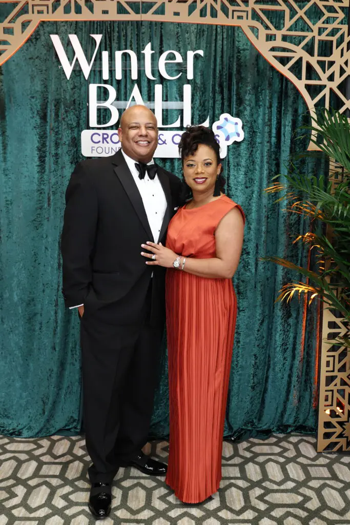 Dennis & Tiffany Hatchett at the Winter Ball