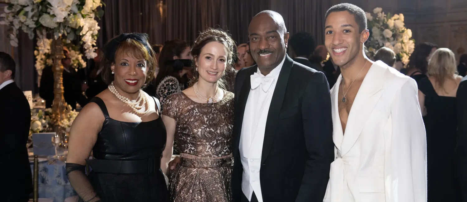 Desrye Morgan, Julie Kent, Reggie Van Lee, and Harper Watters; Photo by Wilson Parish