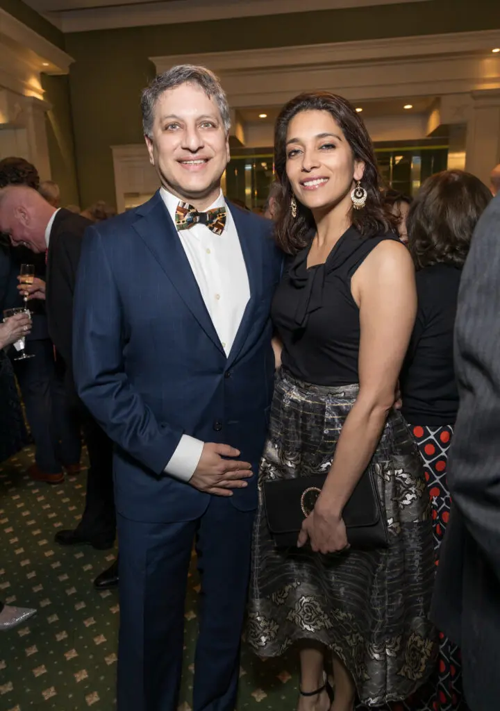 Dr. Apurva Thekdi, Dr. Nadia Moyhuddin at Houston Grand Opera's Concert of Arias. (Photo by Michael Bishop)