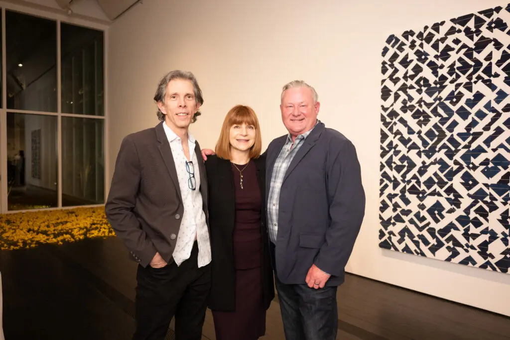Edward & Rachel Folse, Greg Martin at The Menil Collection (Photo by Daniel Ortiz)