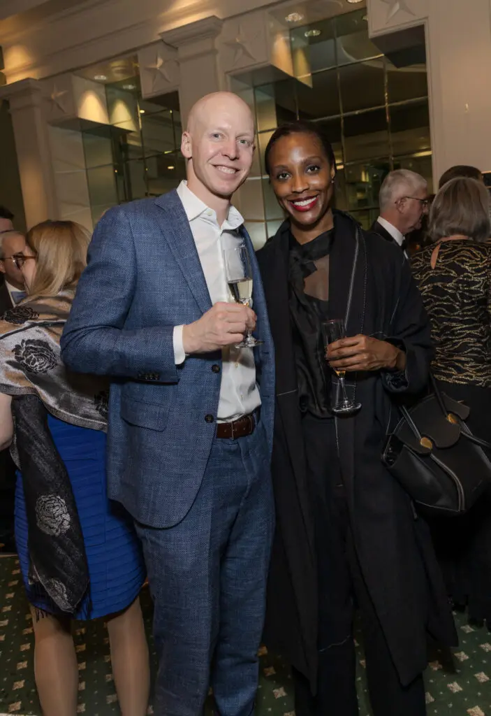 Eivind Moen, Alecia Harris at Houston Grand Opera's Concert of Arias. (Photo by Michael Bishop)
