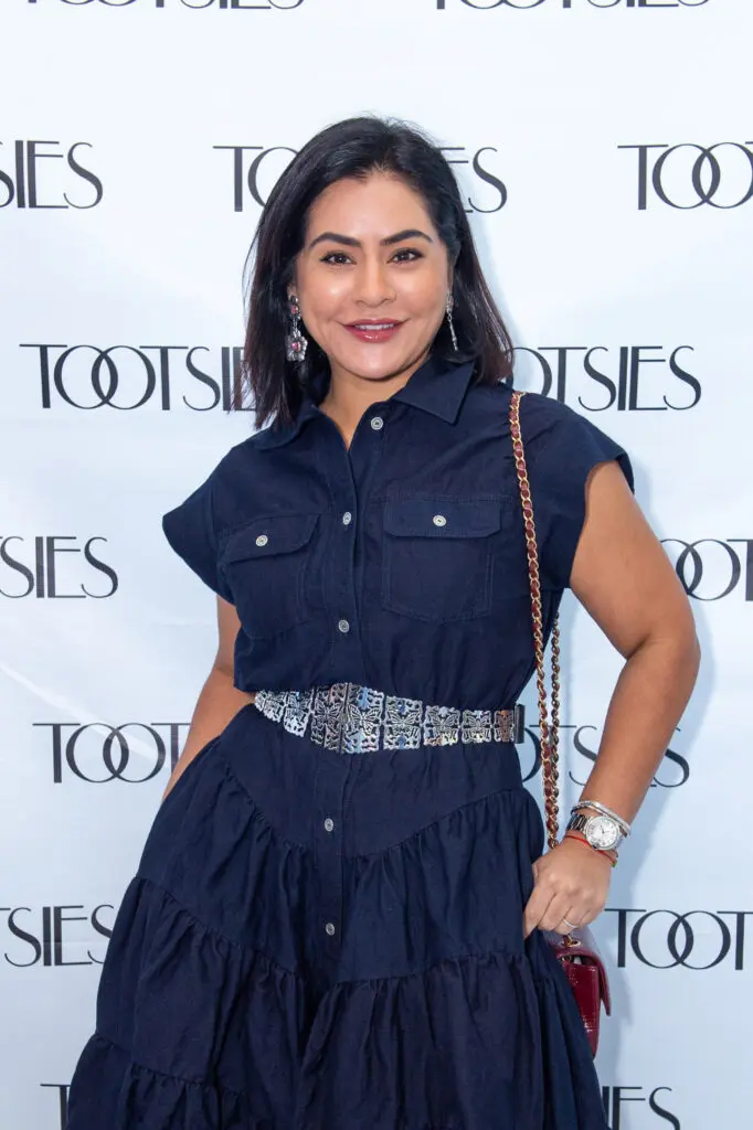 Elia Gabbanelli at Tavola for the luncheon/Tootsies fashion event at the new Italian restaurant on Post Oak Boulevard. (Photo by Jacob Powers)