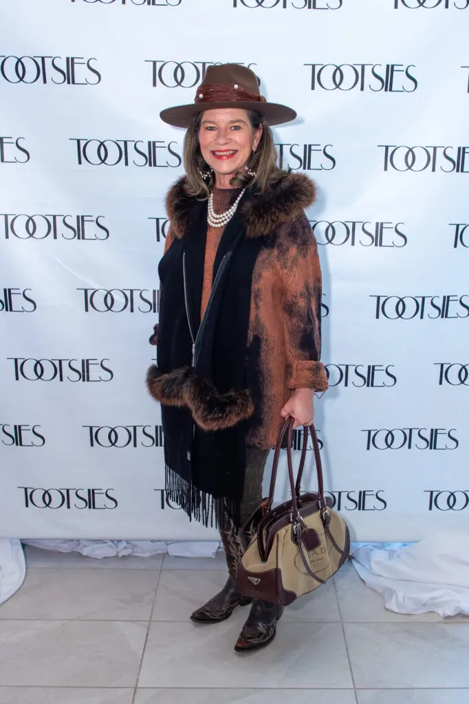 Jana Giammalva at Tavola for the luncheon/Tootsies fashion event at the new Italian restaurant on Post Oak Boulevard. (Photo by Jacob Powers)