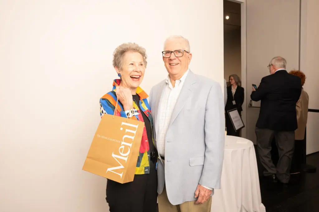Kathryn & Richard Rabinow at The Menil Collection. (Photo by Daniel Ortiz)