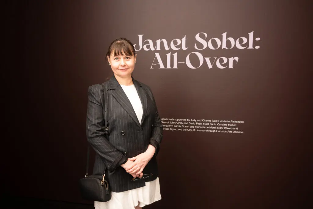 Lidiya Gold at The Menil Collection (Photo by Daniel Ortiz)