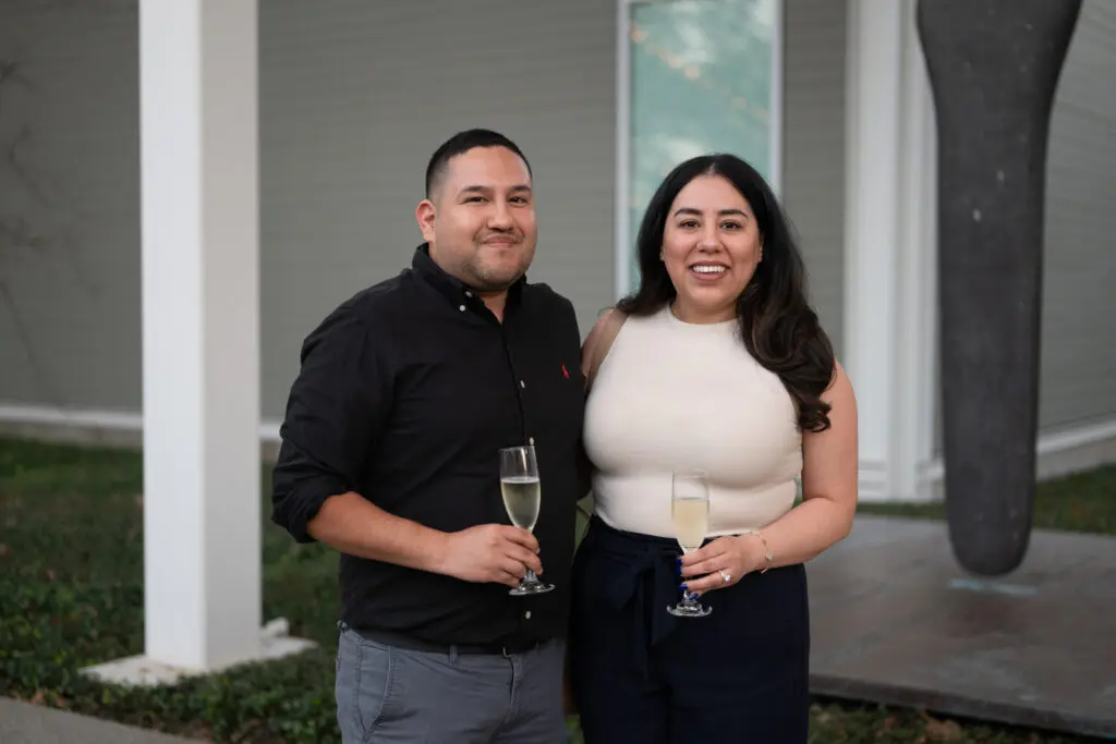 Peter & Cindy Cortez at The Menil Collection (Photo by Daniel Ortiz)