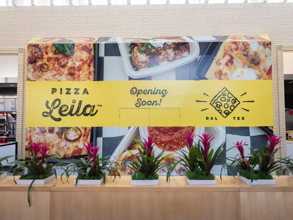 Pizza Leila will open in NorthPark Center in Summer/Fall 2024. 