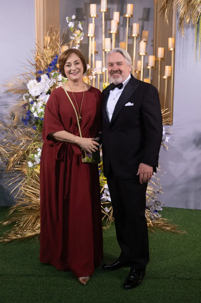Leigh & Reggie Smith at the Asia Society Texas Tiger Ball 'Celebrating Magnificent Asia' (Photo by Wilson Parish)
