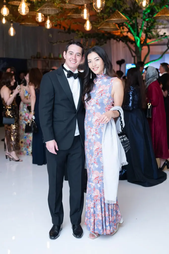 Roberto & China Contreras at the Asia Society Texas Tiger Ball 'Celebrating Magnificent Asia' (Photo by Daniel Ortiz)