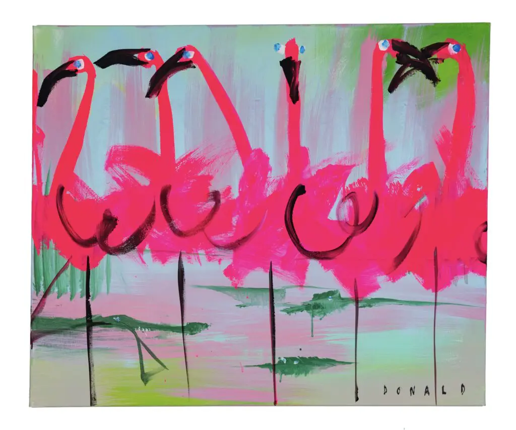 Donald Robertson's "Flammies," 2023, from the book Sofa King Great 