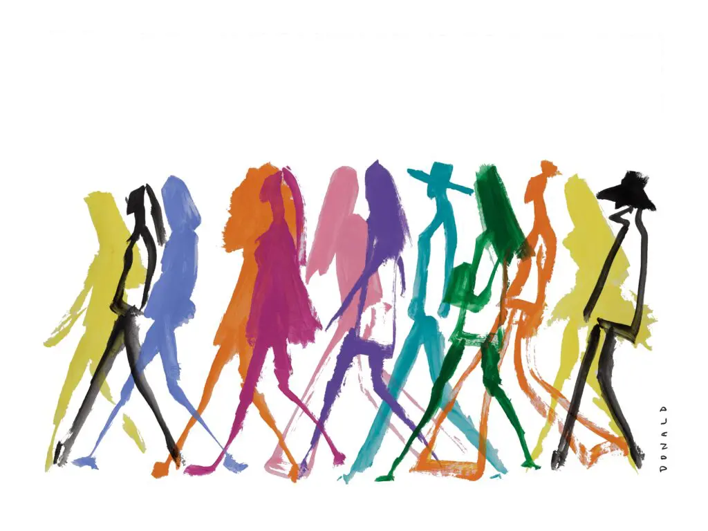 Donald Robertson's "H is for Hands and Feet," 2020, from the book Sofa King Great 