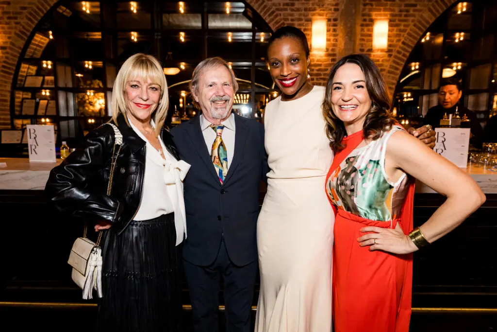 Franci Neely, Marc Grossberg, Alecia Harris and Melissa Lujan at Inspirit: Rothko Chapel's Evening of Inspiration (Photo by Scott Julian) 
