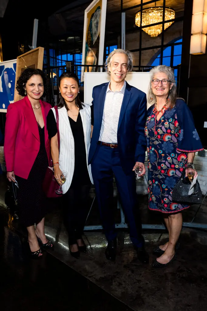 Lori Cohen, Laura Chen, Christopher Rothko and Linda Murray at Inspirit: Rothko Chapel's Evening of Inspiration (Photo by Hung Truong) 