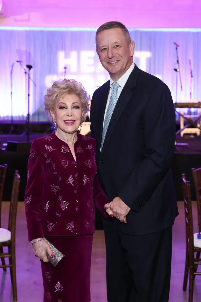 Margaret Alkek Williams, David Wuthrich at UNICEF's "Heart Strings" premiere (Photo by Priscilla Dickson)