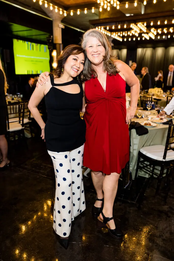 Thuy Tran and Melissa Richardson Banks at Inspirit: Rothko Chapel's Evening of Inspiration (Photo by Hung Truong) 