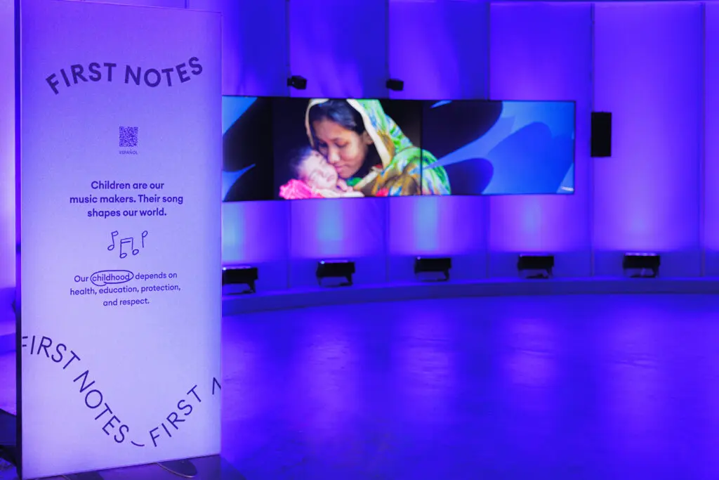 UNICEF's “Heart Strings: Creating Connection to the World’s Children” at POST Houston (Photo by Priscilla Dickson)