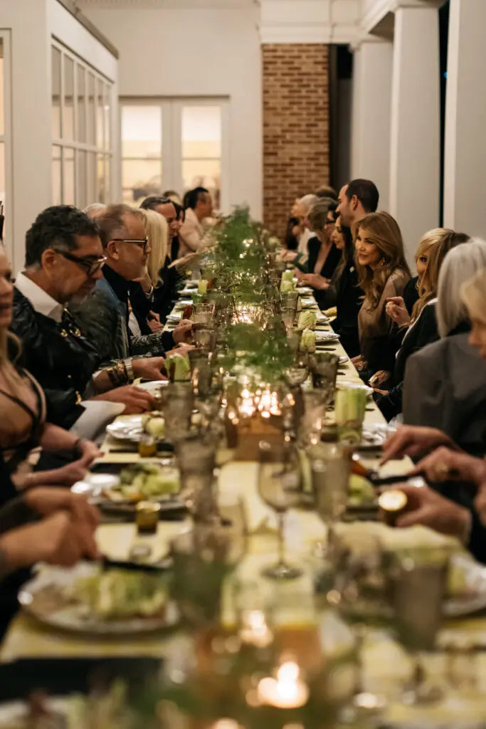 Dinner guests at The Conservatory's 5th anniversary dinner (Photo by Rebecca Patton-Beckley)