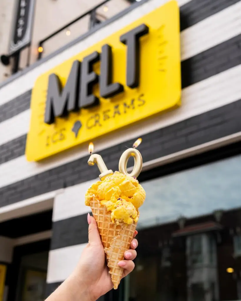 MELT celebrates 10 years with its newest flavor - Birthday Cake.